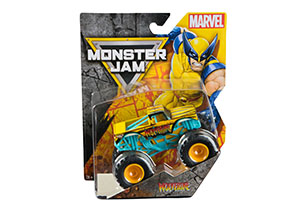 Monster Jam 1:64 Marvel Single Pack Assorted